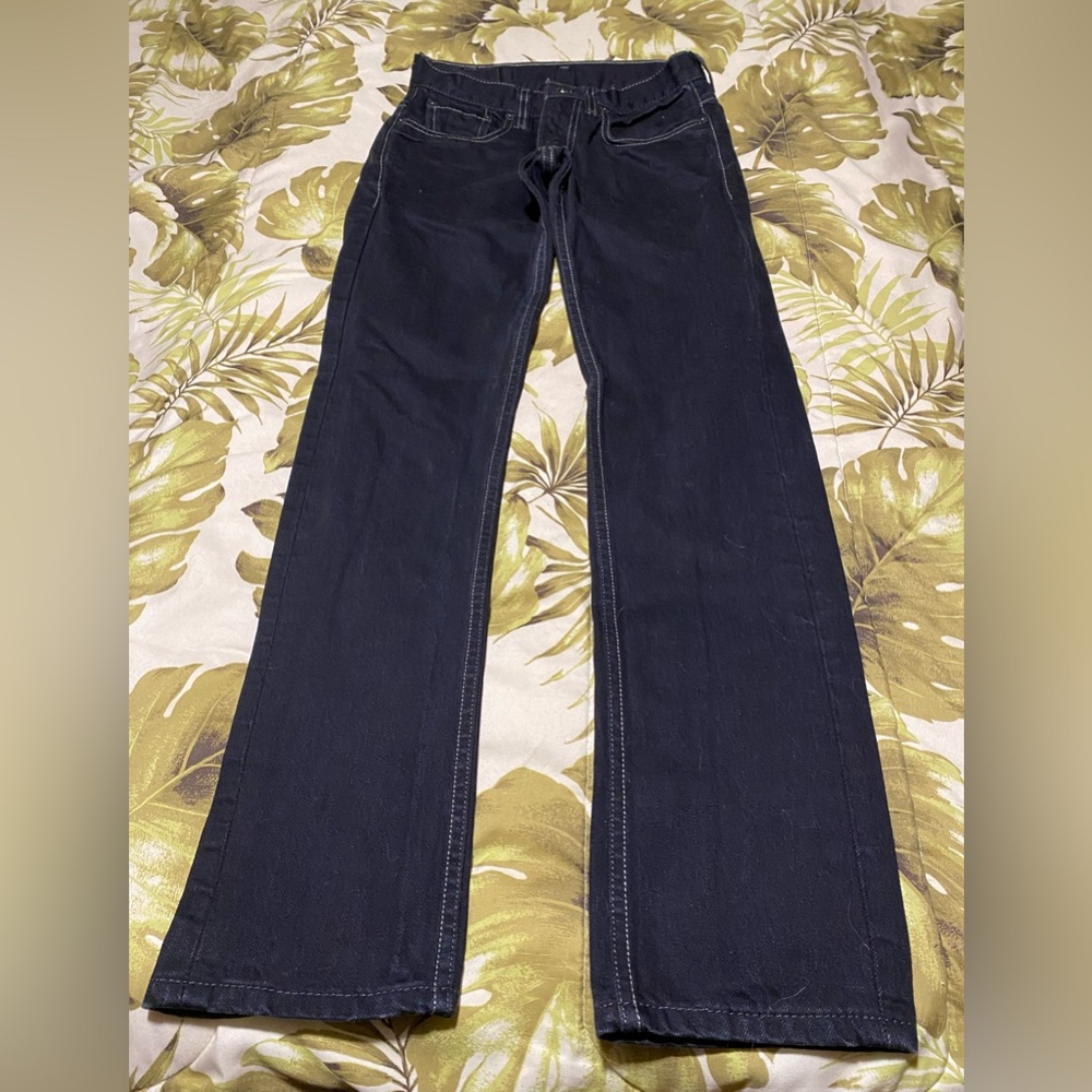 Levi Strauss & Co black 511 skinny jeans 29x30